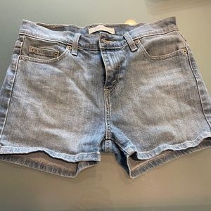Levi's Denim Mom Shorts (size 0)